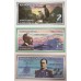 ANTARTICA 2001 . ONE 1  - ONE HUNDRED 100   DOLLARS BANKNOTES . 6 SPECIMEN NOTES